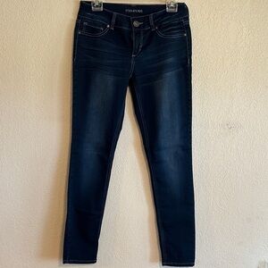 Maurices Women's Deep Indigo Skinny Jeans